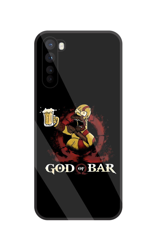God Of Bar Glass Case For OnePlus Nord