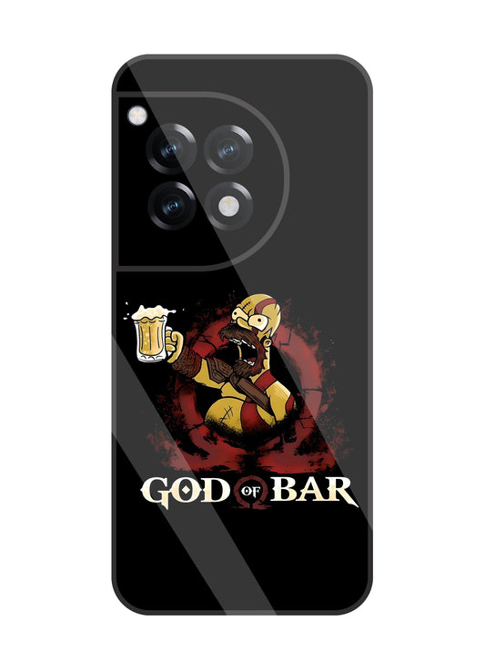 God Of Bar Glass Case For OnePlus 12R
