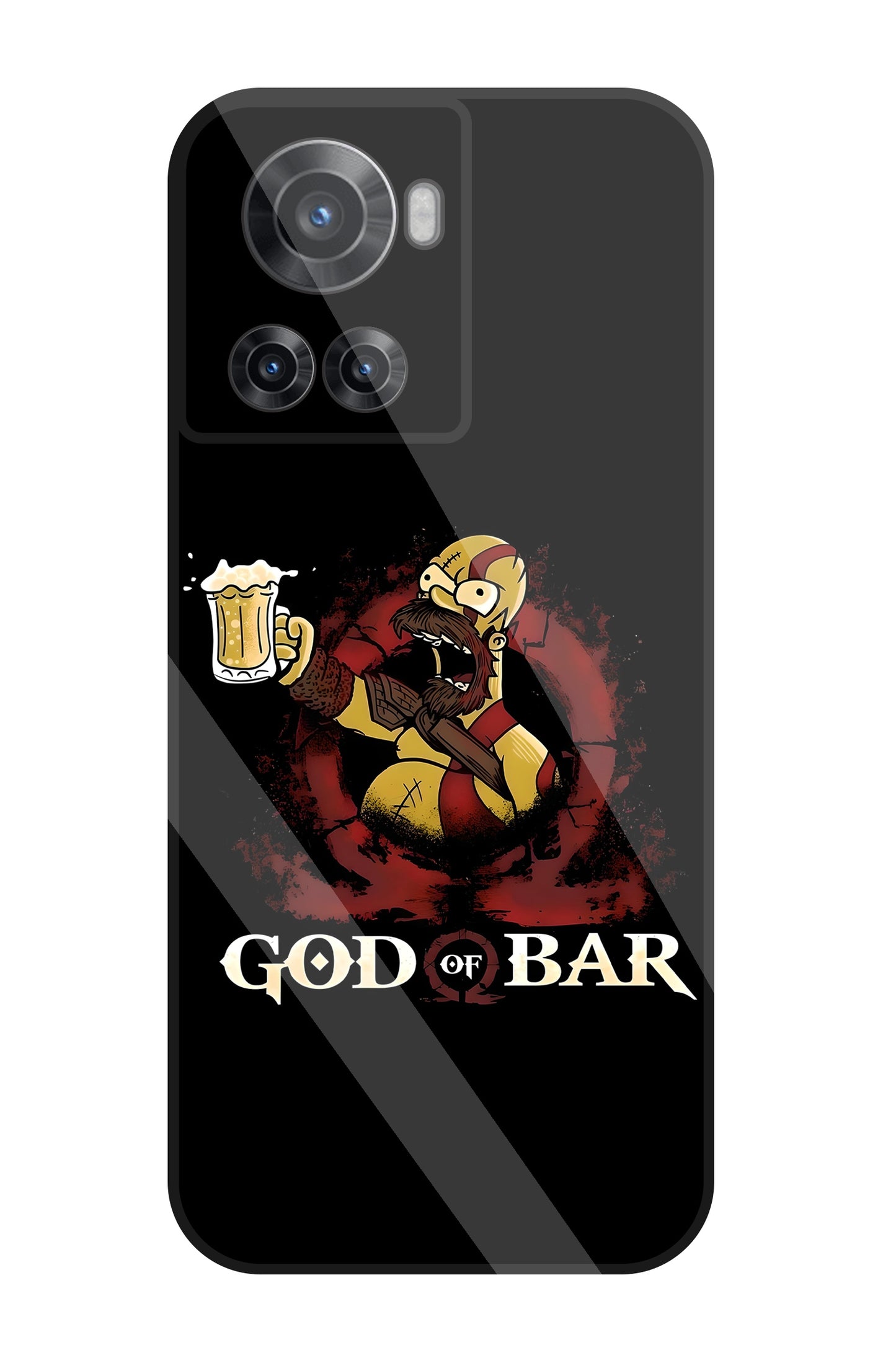 God Of Bar Glass Case For OnePlus 10R