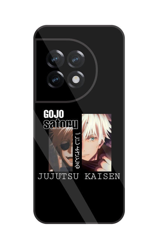 Gojo & Kaisen Glass Case For OnePlus 11R