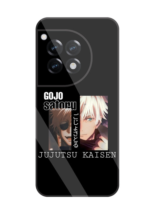 Gojo & Kaisen Glass Case For OnePlus 12R