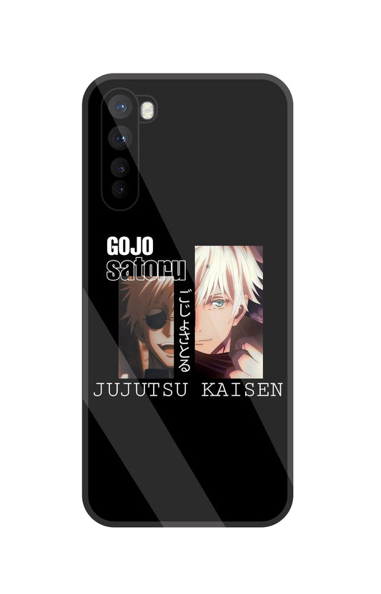 Gojo & Kaisen Glass Case For OnePlus Nord