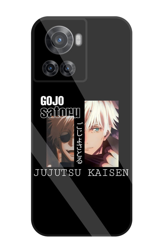 Gojo & Kaisen Glass Case For OnePlus 10R
