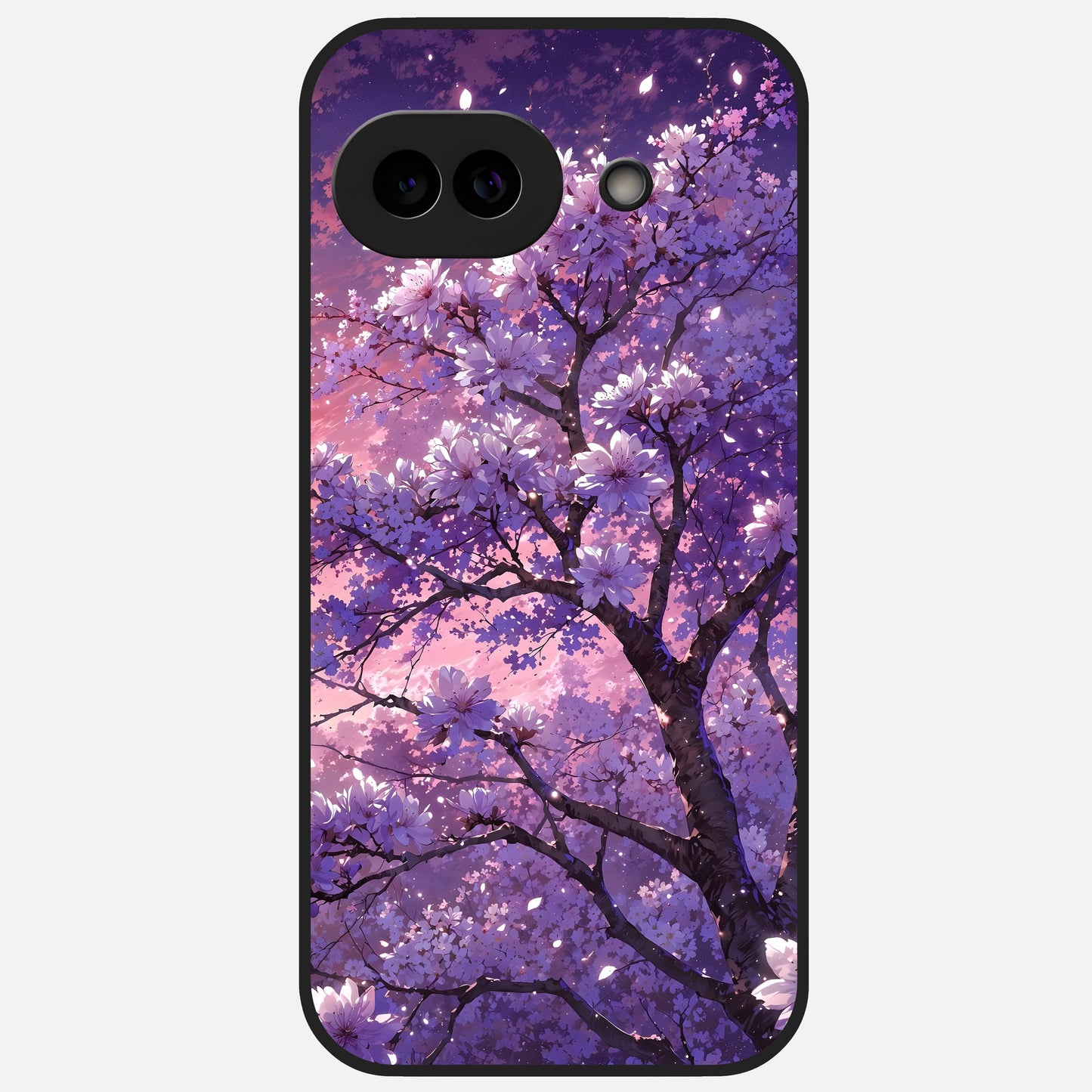  Blossom Tree Glass Case for Google Pixel 10A back cover – full design glossy printed glass finish