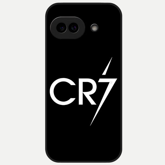  CR7 Elite Strike Glass Case for Google Pixel 10A back cover – full design glossy printed glass finish