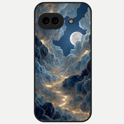  Celestial Cloud Road Glass Case for Google Pixel 10A back cover – full design glossy printed glass finish