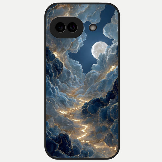  Celestial Cloud Road Glass Case for Google Pixel 10A back cover – full design glossy printed glass finish