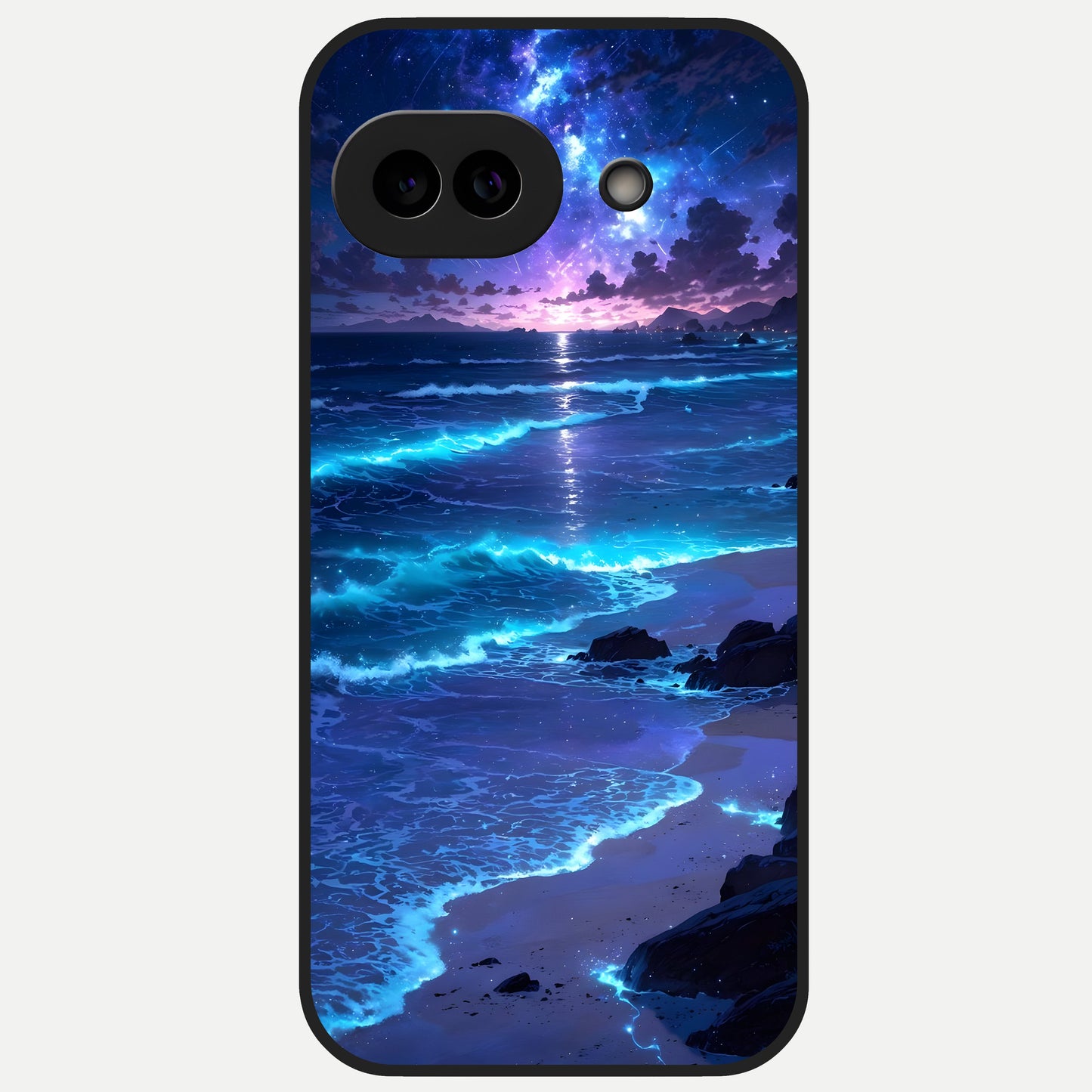  Classic Damn Look Glass Case for Google Pixel 10A back cover – full design glossy printed glass finish