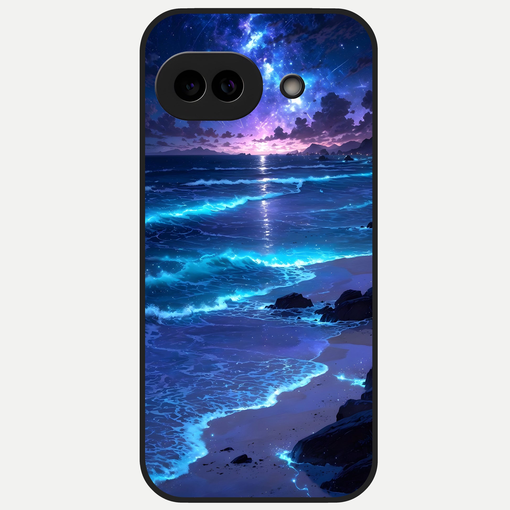  Classic Damn Look Glass Case for Google Pixel 10A back cover – full design glossy printed glass finish