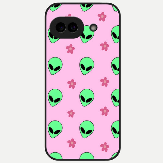  Cosmic Cute Crush Glass Case for Google Pixel 10A back cover – full design glossy printed glass finish