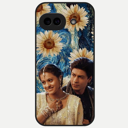  Eternal Love Story Glass Case for Google Pixel 10A back cover – full design glossy printed glass finish