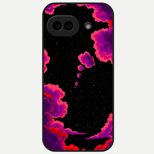  Galaxy Dream Frame Glass Case for Google Pixel 10A back cover – full design glossy printed glass finish