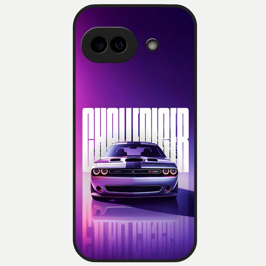  Midnight Muscle Ride Glass Case for Google Pixel 10A back cover – full design glossy printed glass finish