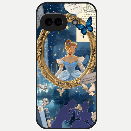  Midnight Queen Glass Case for Google Pixel 10A back cover – full design glossy printed glass finish