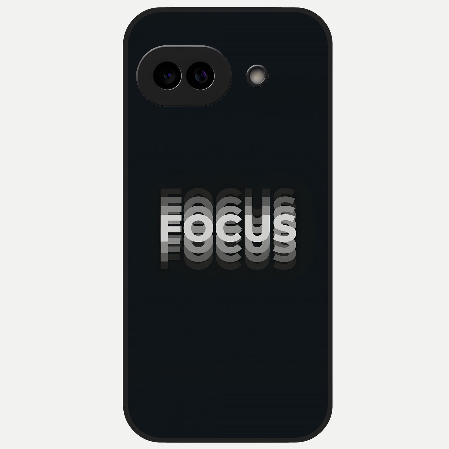  Mono Focus Vision Glass Case for Google Pixel 10A back cover – full design glossy printed glass finish