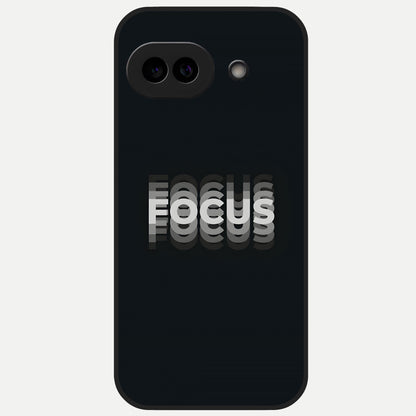  Mono Focus Vision Glass Case for Google Pixel 10A back cover – full design glossy printed glass finish