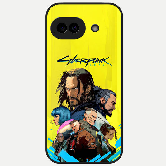  Neon Rebel Genesis Glass Case for Google Pixel 10A back cover – full design glossy printed glass finish