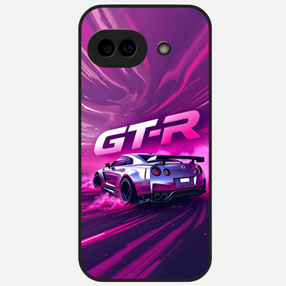  Speed Drift Legend Glass Case for Google Pixel 10A back cover – full design glossy printed glass finish