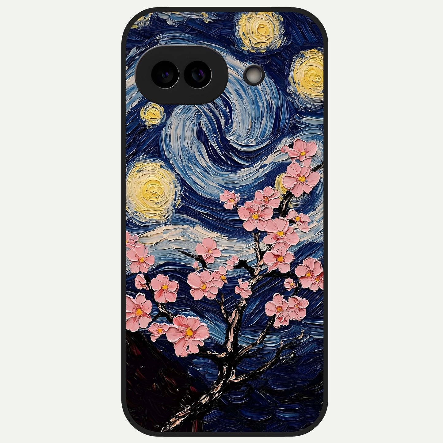  Van Gogh Scenery Glass Case for Google Pixel 10A back cover – full design glossy printed glass finish