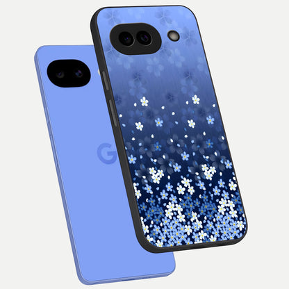  Blue Starry phone case for Google Pixel 10A showing premium glass back cover with detailed artwork