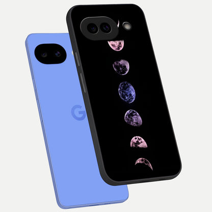  Crimson All Planets phone case for Google Pixel 10A showing premium glass back cover with detailed artwork
