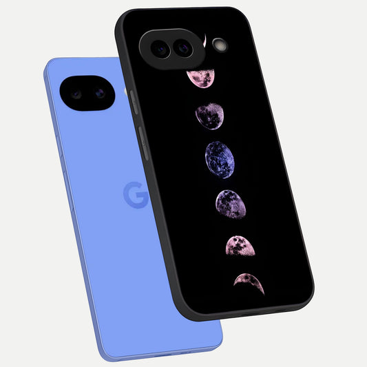  Crimson All Planets phone case for Google Pixel 10A showing premium glass back cover with detailed artwork