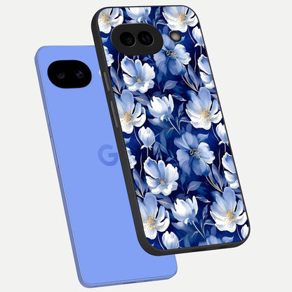  Cute Floral Patterns phone case for Google Pixel 10A showing premium glass back cover with detailed artwork