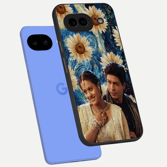  Eternal Love Story phone case for Google Pixel 10A showing premium glass back cover with detailed artwork