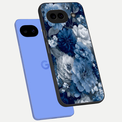  Royal Bloom Garden phone case for Google Pixel 10A showing premium glass back cover with detailed artwork