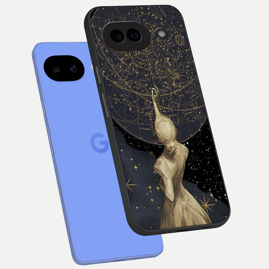  Taylor Swift Girl phone case for Google Pixel 10A showing premium glass back cover with detailed artwork