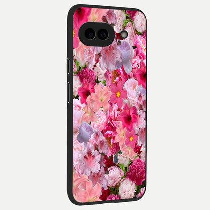  Bloom Crush Fantasy back cover for Google Pixel 10A slim fit glass case with vibrant aesthetic design