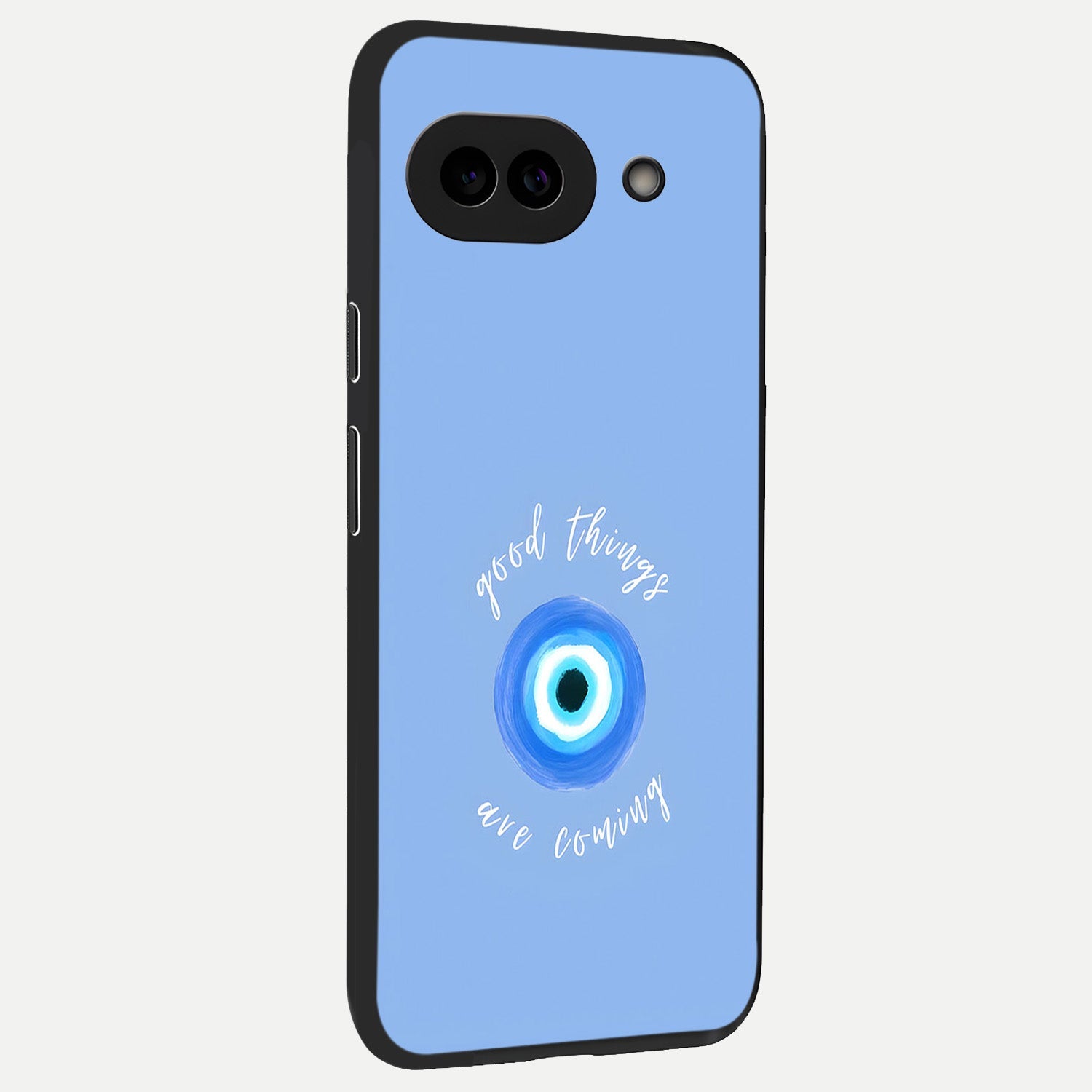  Bright Future Ahead back cover for Google Pixel 10A slim fit glass case with vibrant aesthetic design