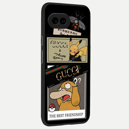  Cartoon Brand Play Mashup back cover for Google Pixel 10A slim fit glass case with vibrant aesthetic design