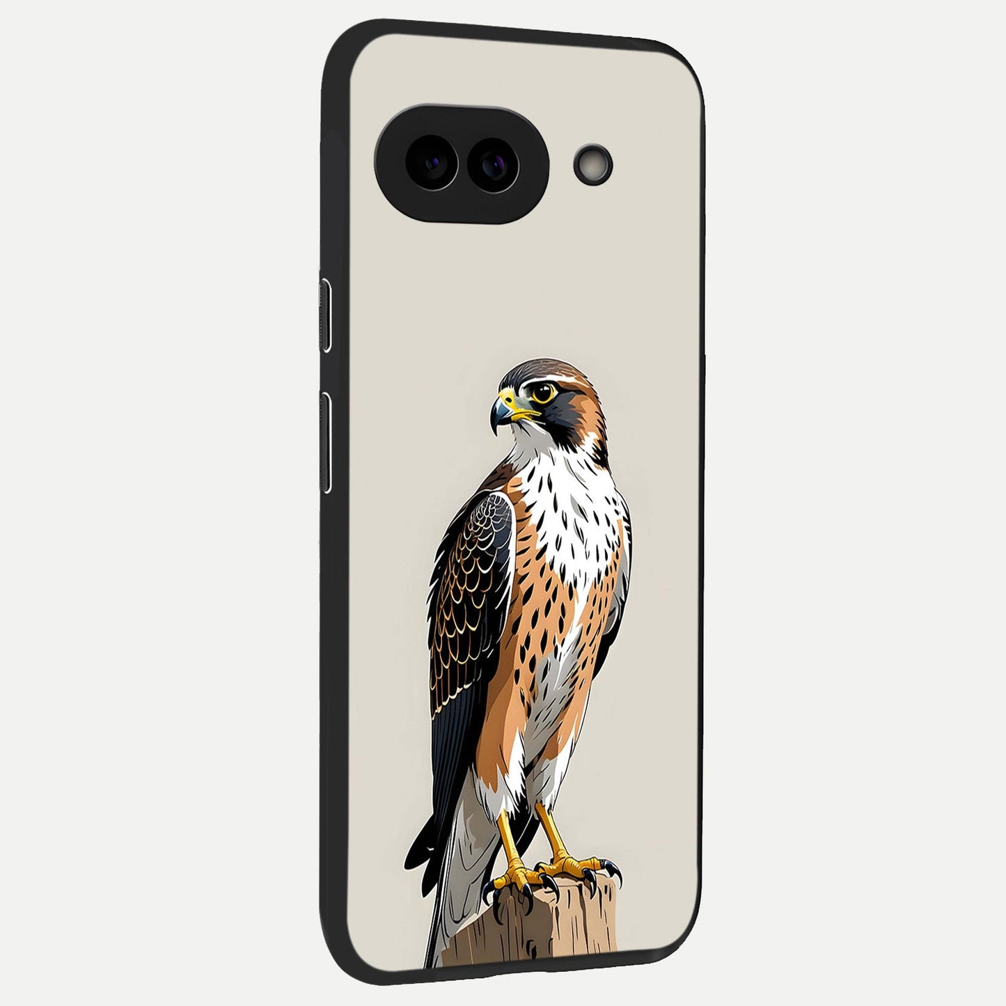  Clever Eagle back cover for Google Pixel 10A slim fit glass case with vibrant aesthetic design
