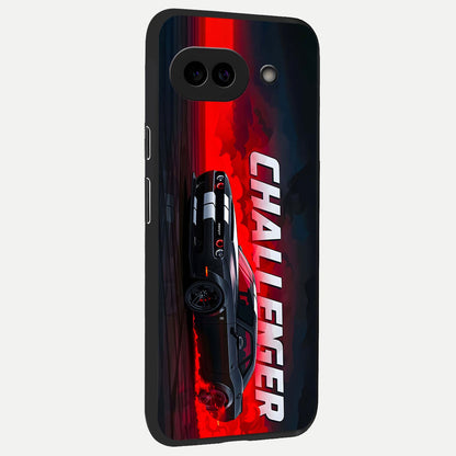  Crimson Challenger Fury back cover for Google Pixel 10A slim fit glass case with vibrant aesthetic design