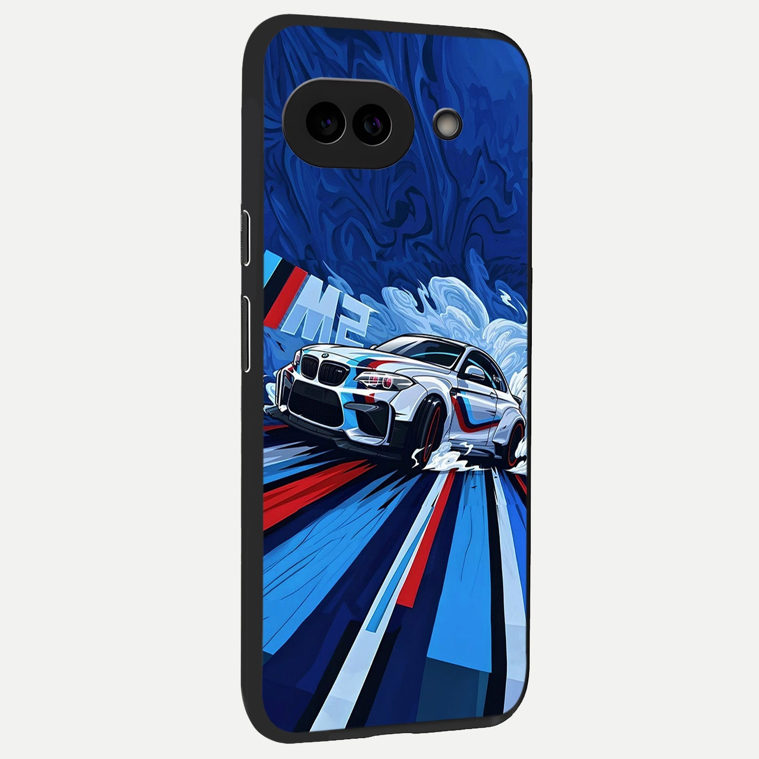  Drift Power Rush back cover for Google Pixel 10A slim fit glass case with vibrant aesthetic design