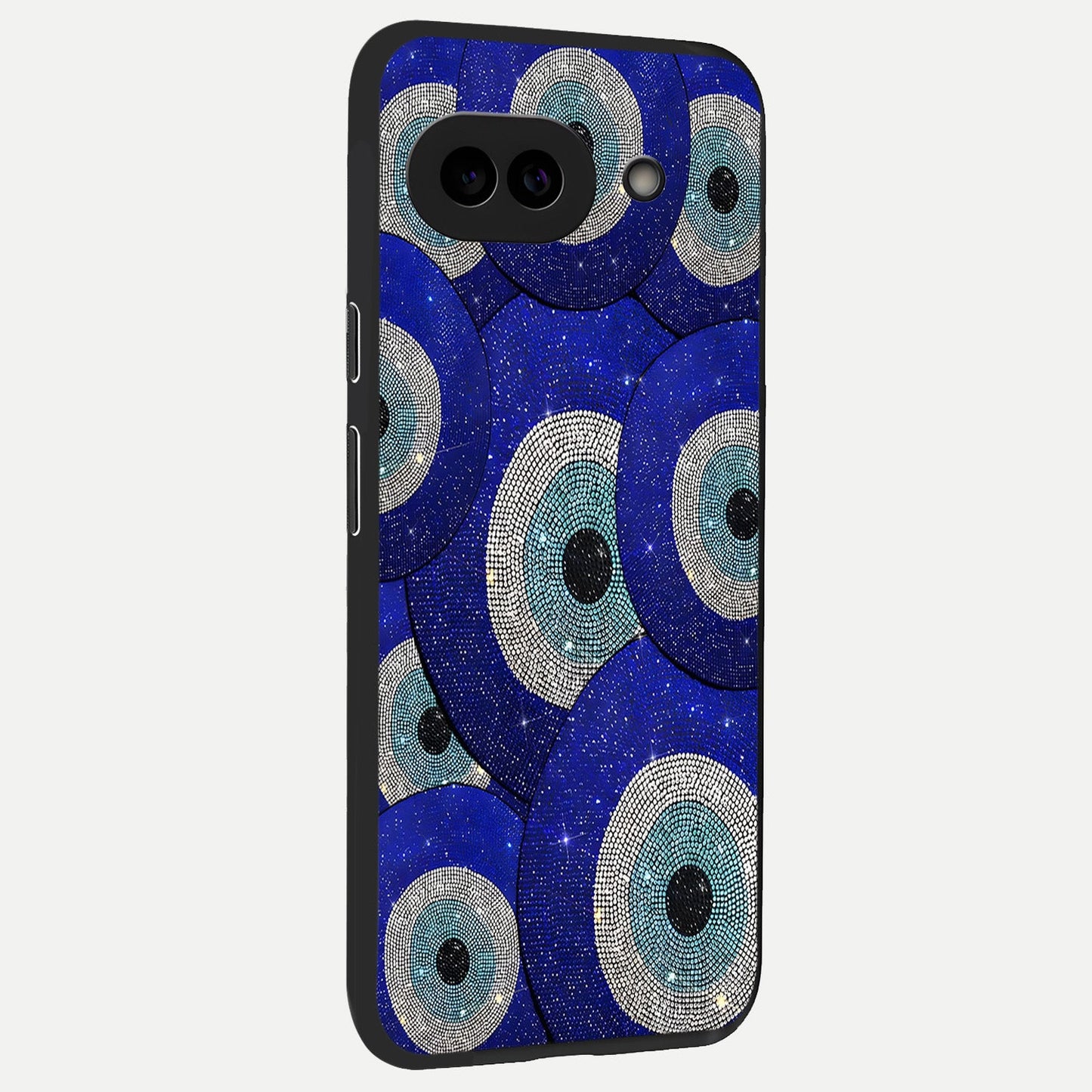  Galaxy Eye Flow back cover for Google Pixel 10A slim fit glass case with vibrant aesthetic design