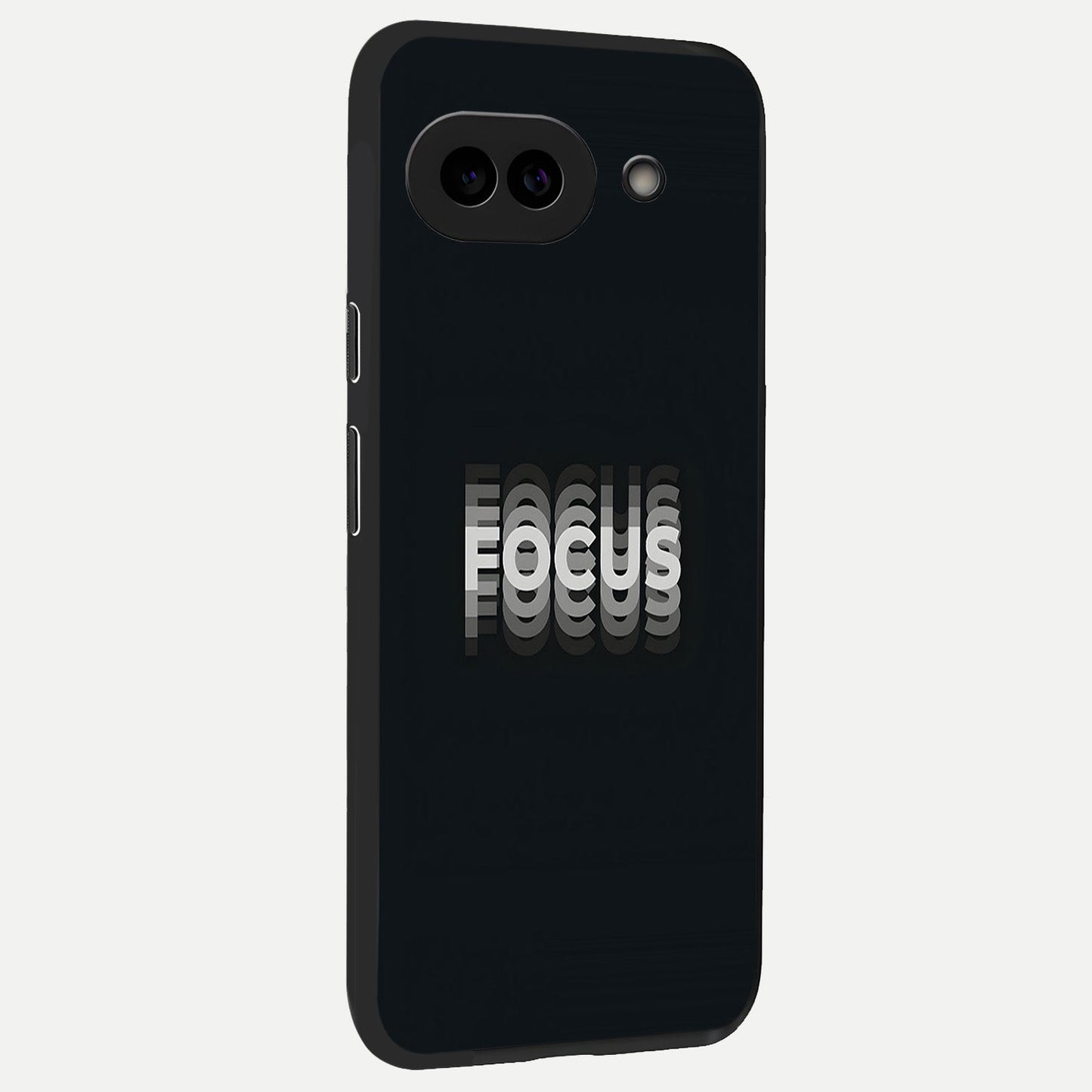 Mono Focus Vision back cover for Google Pixel 10A slim fit glass case with vibrant aesthetic design