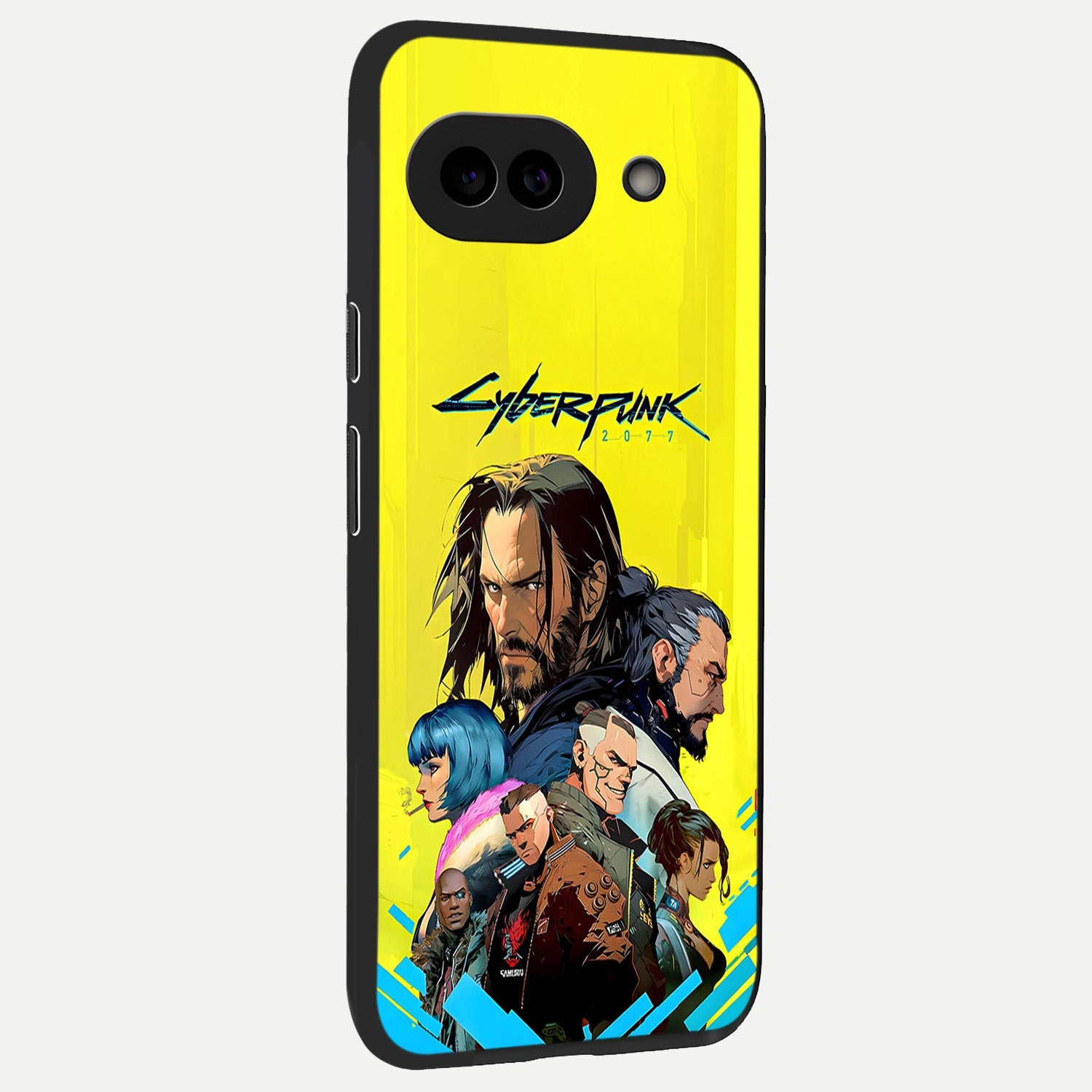  Neon Rebel Genesis back cover for Google Pixel 10A slim fit glass case with vibrant aesthetic design