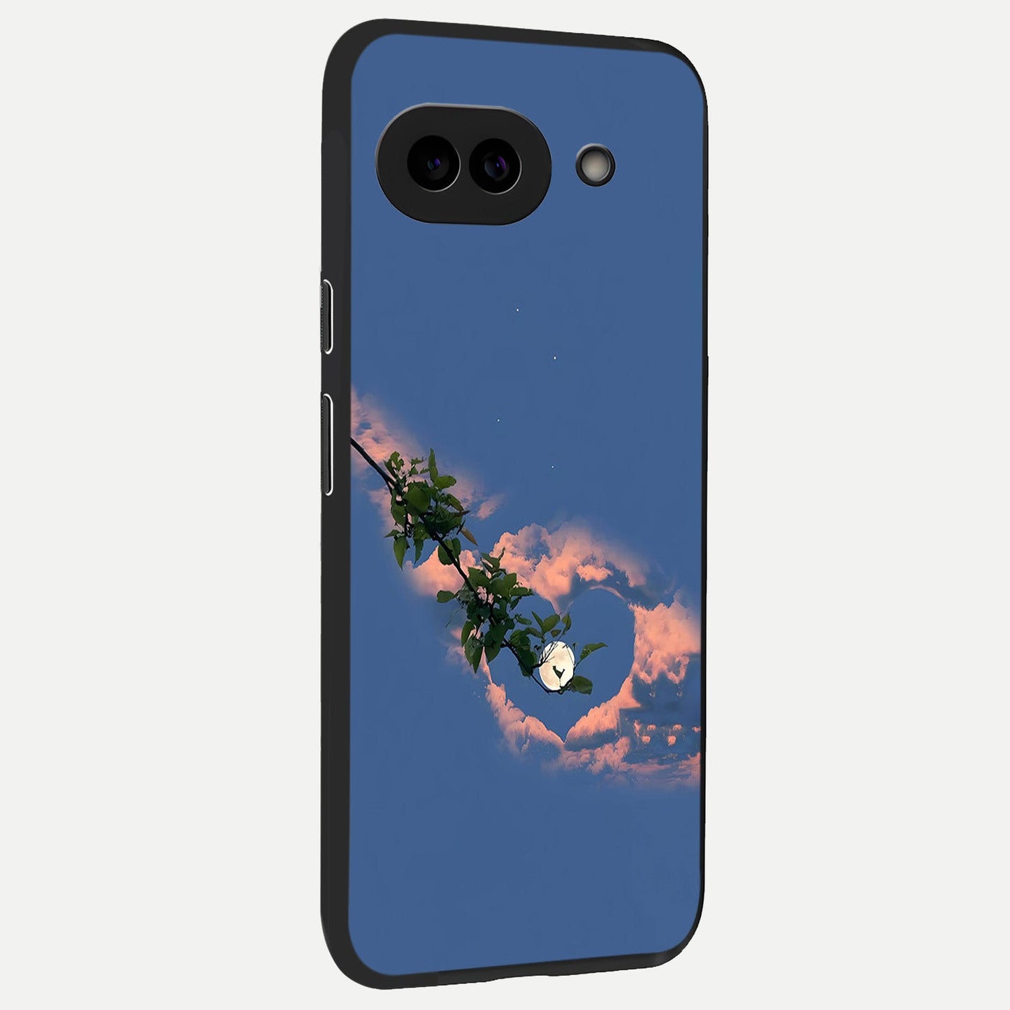  Sky Under Tree back cover for Google Pixel 10A slim fit glass case with vibrant aesthetic design