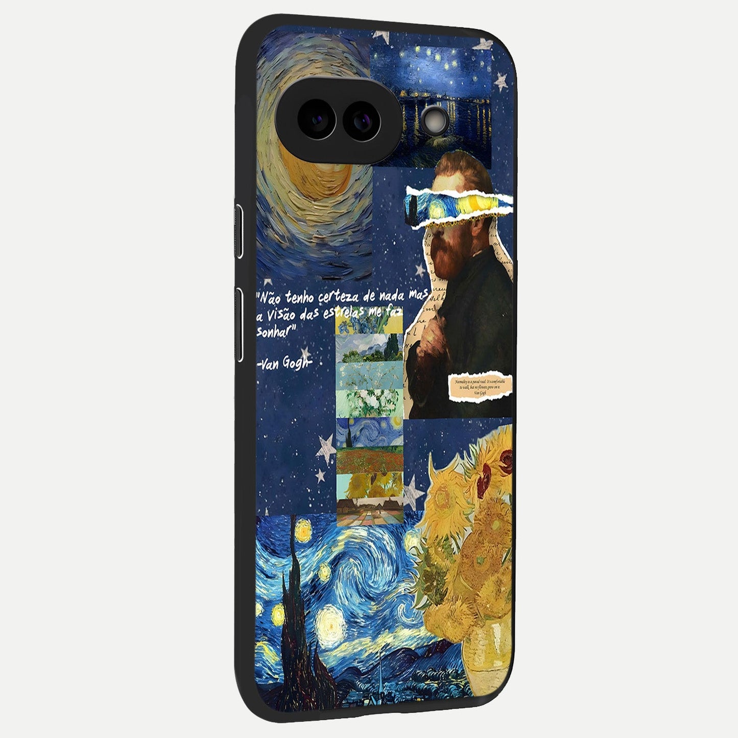  Starry Dream Vision back cover for Google Pixel 10A slim fit glass case with vibrant aesthetic design