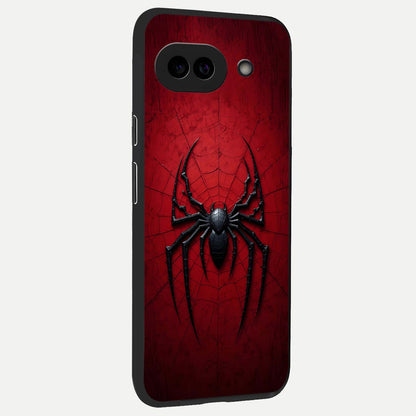  Superhero Web Emblem back cover for Google Pixel 10A slim fit glass case with vibrant aesthetic design