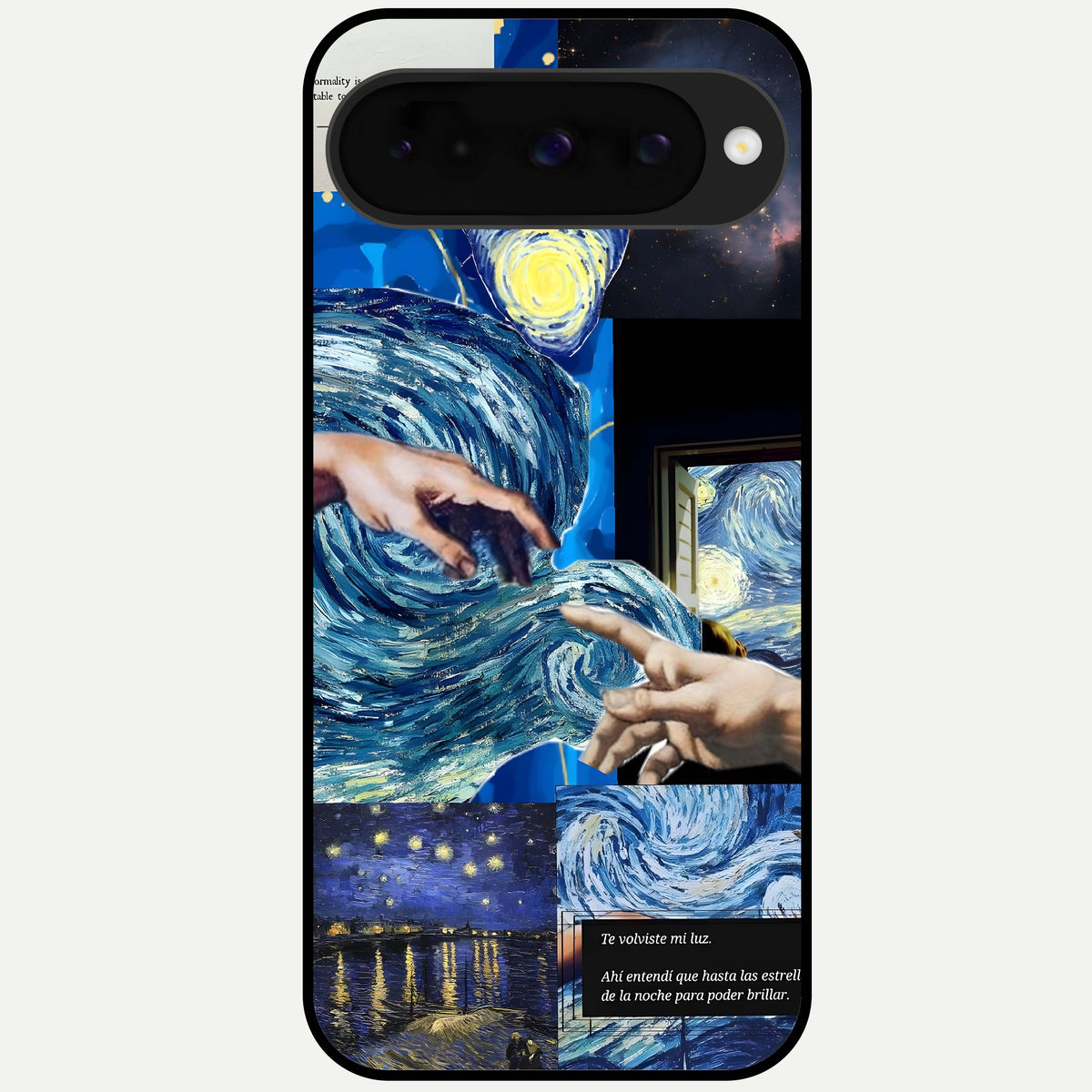  Aesthetic Vando Hands Glass Case For Google Pixel 10 back cover – full design glossy printed glass finish
