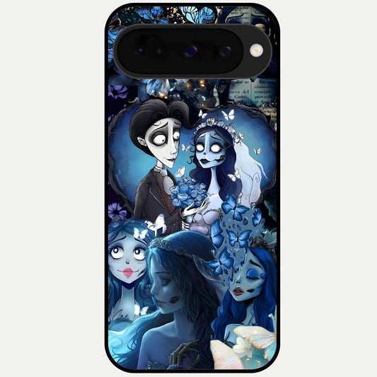  Butterfly Ghost Soul Glass Case For Google Pixel 10 back cover – full design glossy printed glass finish
