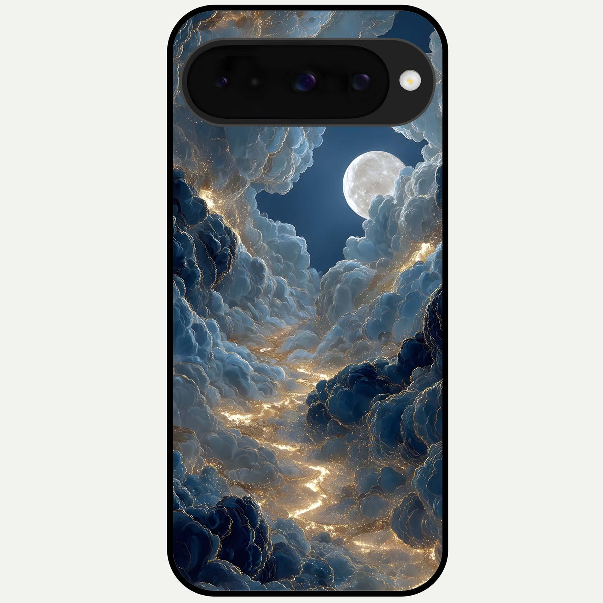  Celestial Cloud Road Glass Case For Google Pixel 10 back cover – full design glossy printed glass finish