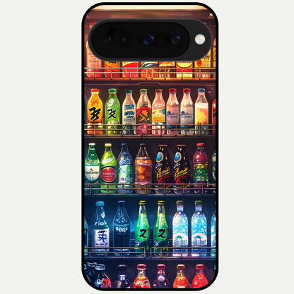  Colorfull Tree Glass Case For Google Pixel 10 back cover – full design glossy printed glass finish