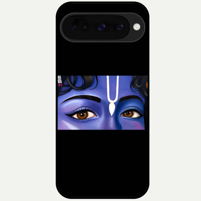  Krishna Eye Glass Case For Google Pixel 10 back cover – full design glossy printed glass finish