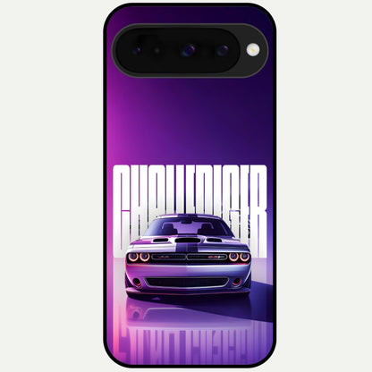  Midnight Muscle Ride Glass Case For Google Pixel 10 back cover – full design glossy printed glass finish
