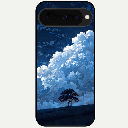 Midnight Sky Serenity Glass Case For Google Pixel 10 back cover – full design glossy printed glass finish