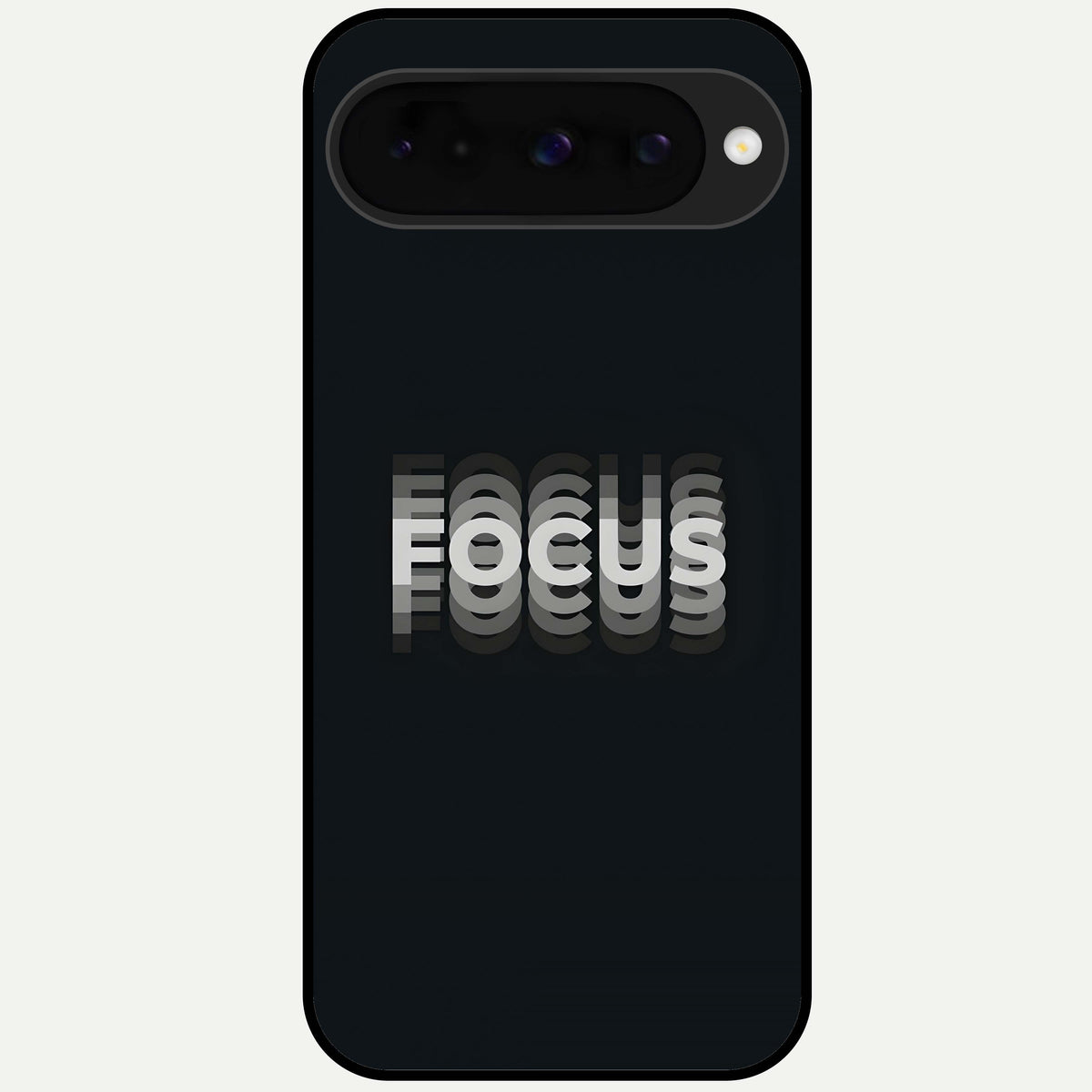  Mono Focus Vision Glass Case For Google Pixel 10 back cover – full design glossy printed glass finish